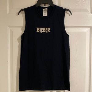 Justin Bieber concert tshirt adult/mens size small